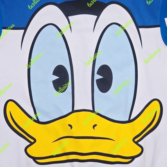 DISNEY PARKS DONALD DUCK 90TH ANNIVERSARY PULLOVER SWEATSHIRT - Picture 2 of 3
